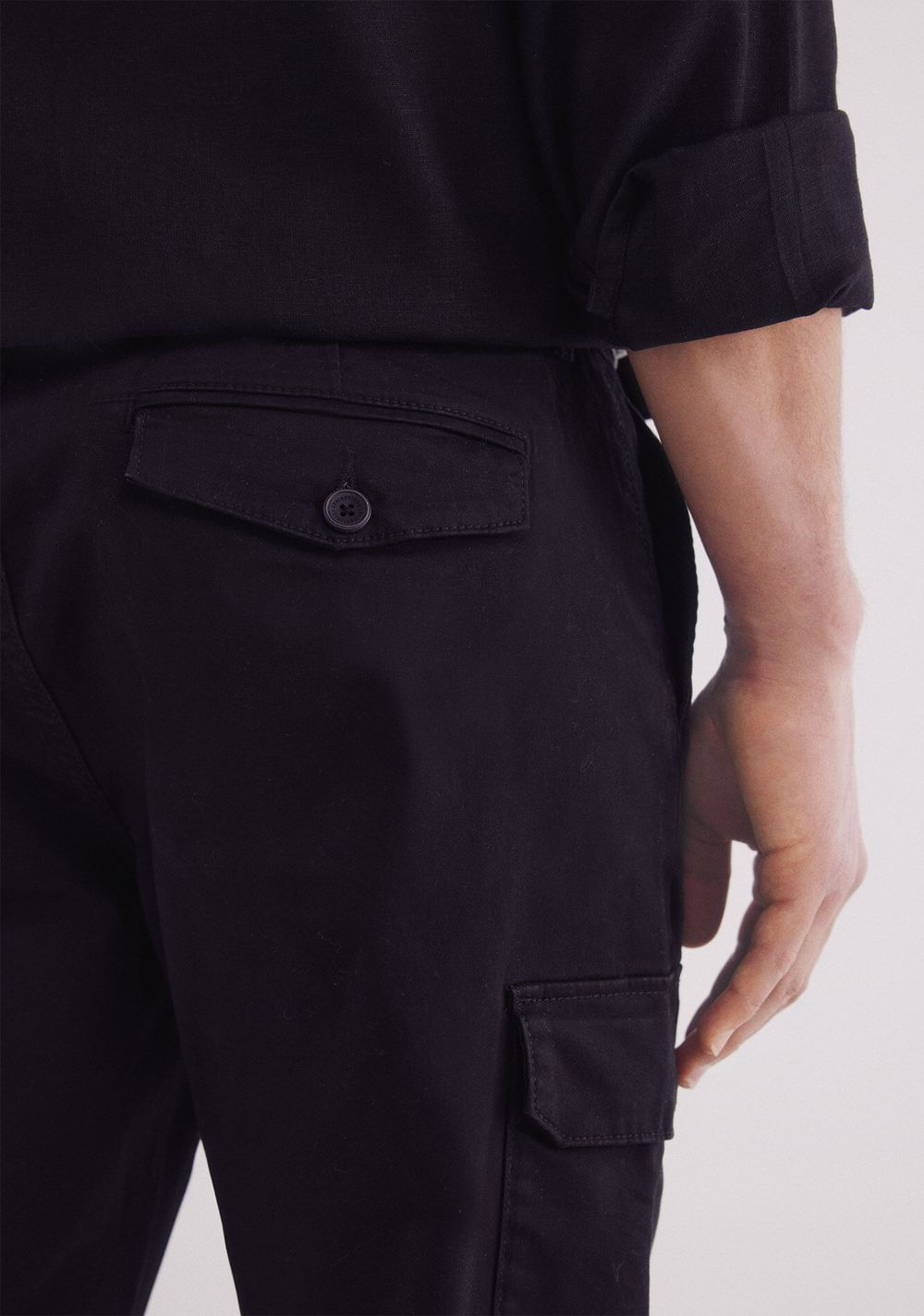 Pantalón Chino Cargo Comfort Slim Fit Springfield 5