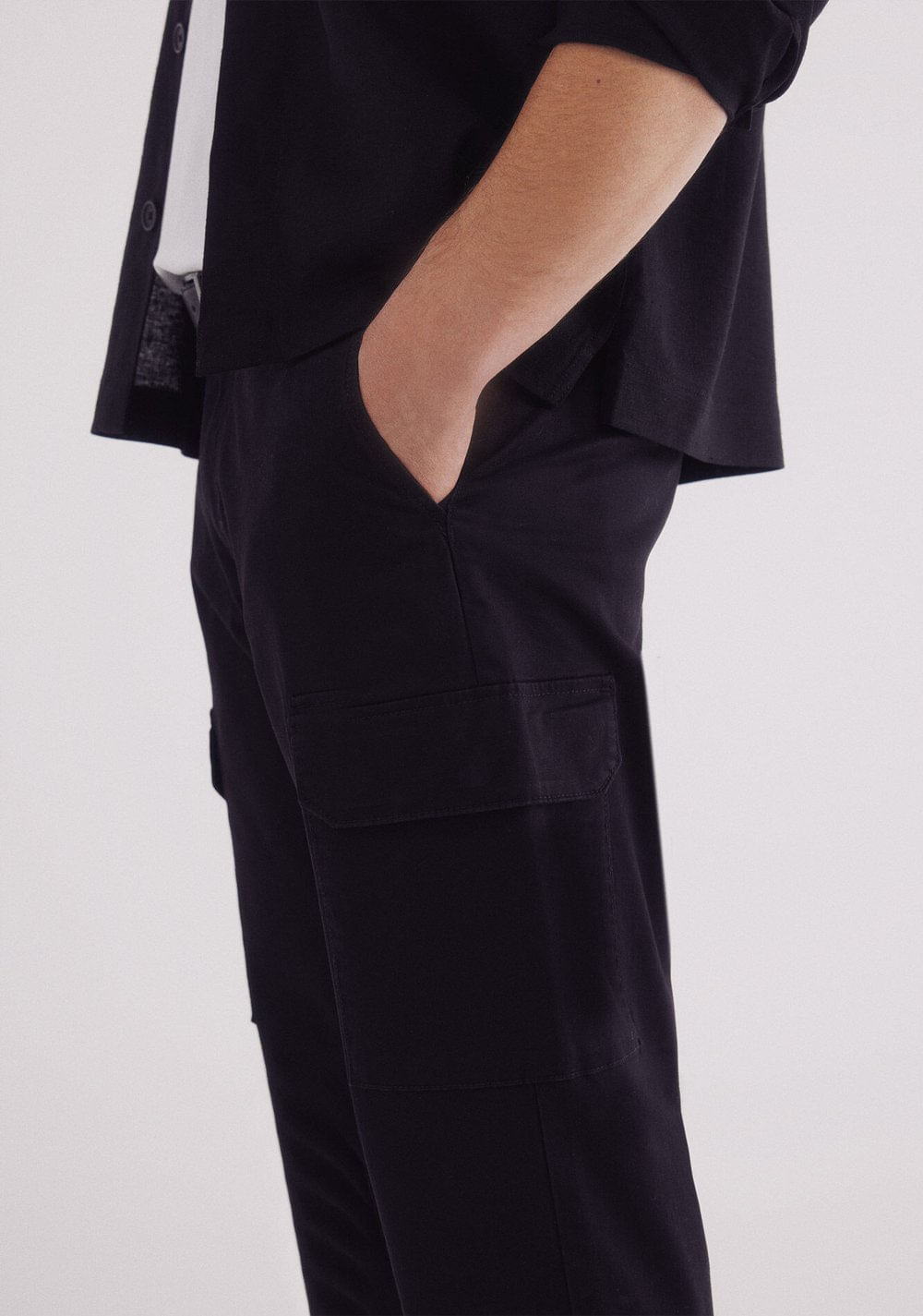 Pantalón Chino Cargo Comfort Slim Fit Springfield 7