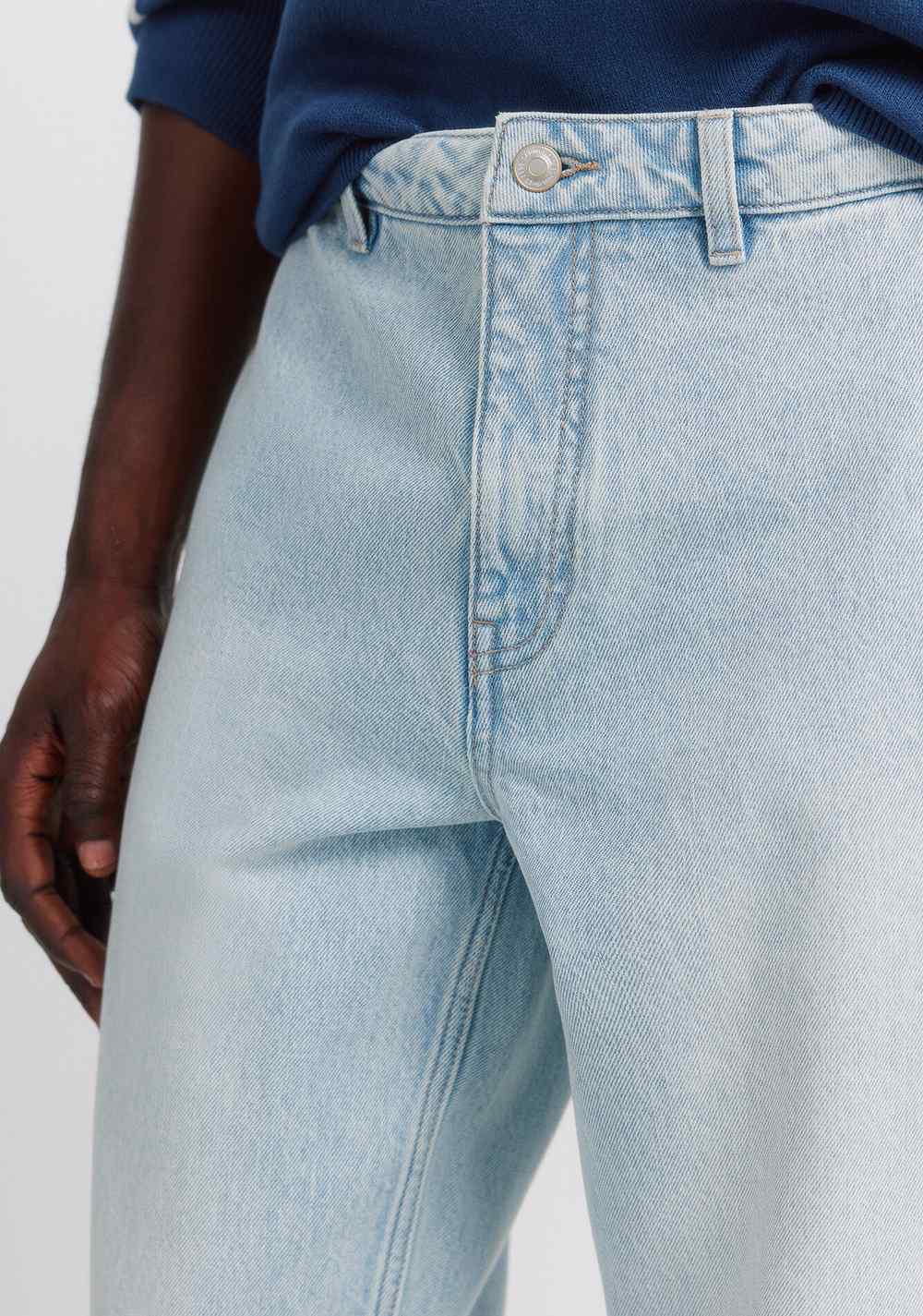 Pantalón Chino de Mezclilla Efecto Lavado Claro Springfield 3