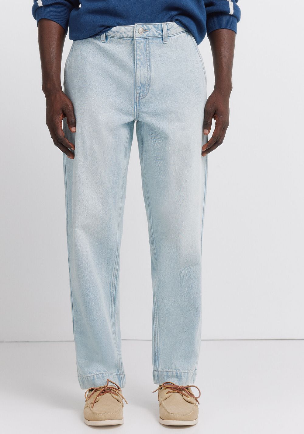 Pantalón Chino de Mezclilla Efecto Lavado Claro Springfield Imagen Principal