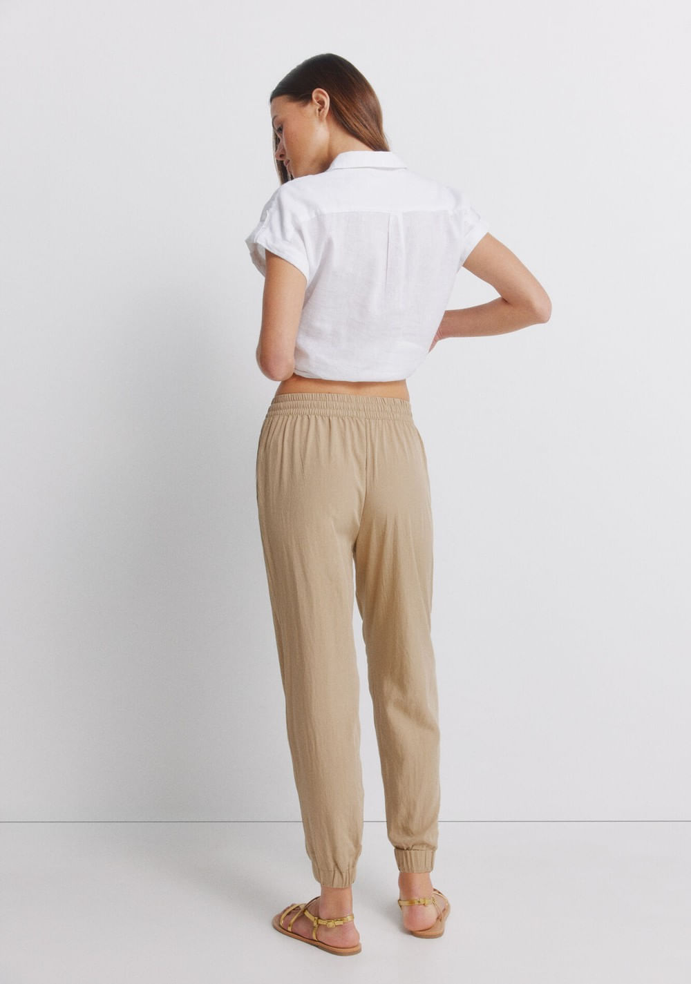 Pantalón Jogger con Elástico Springfield 4