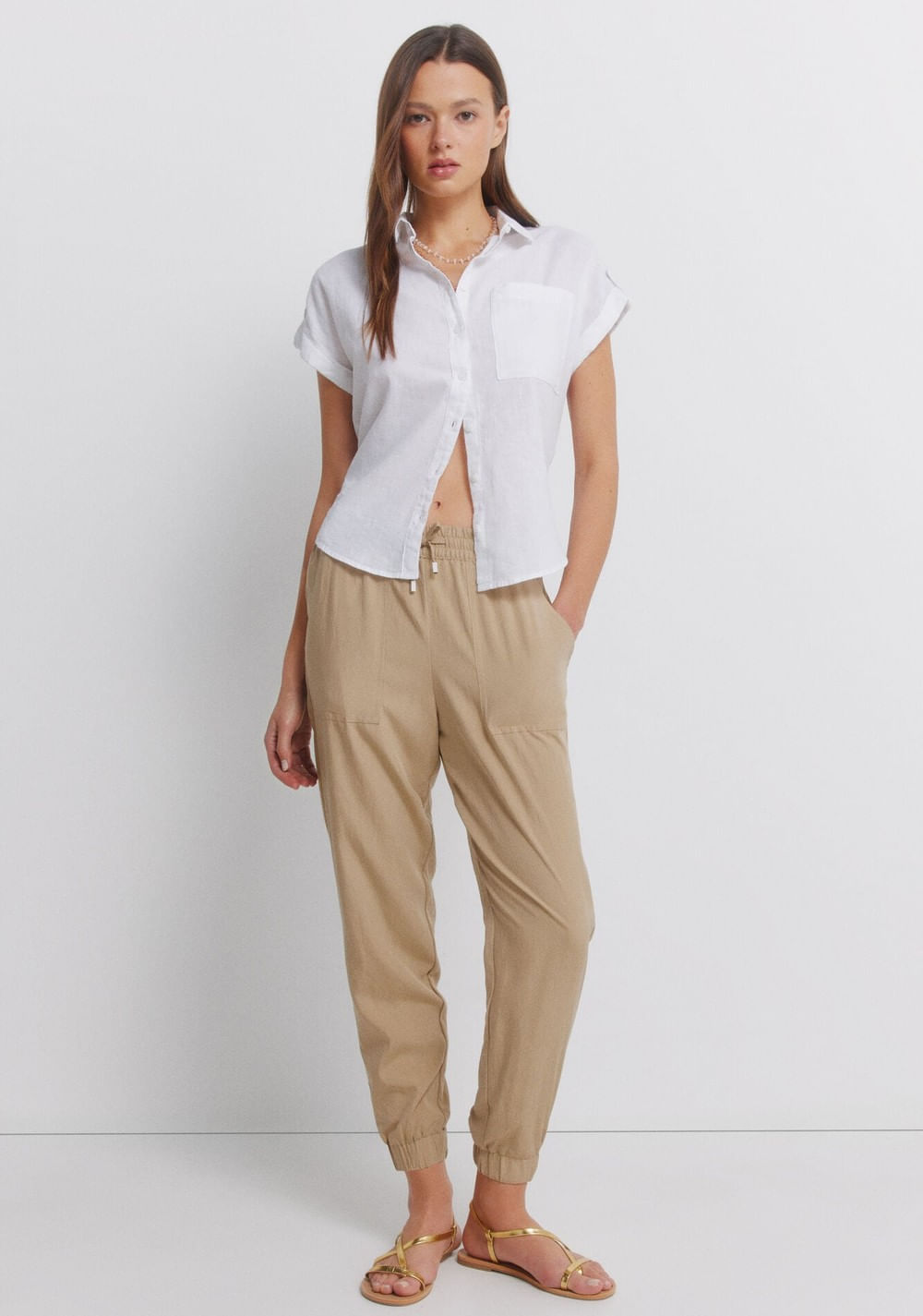 Pantalón Jogger con Elástico Springfield 5