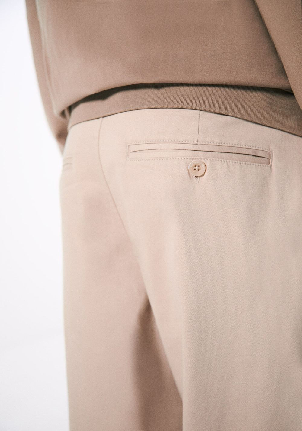 Pantalón Pliegues Wide Fit Springfield 5