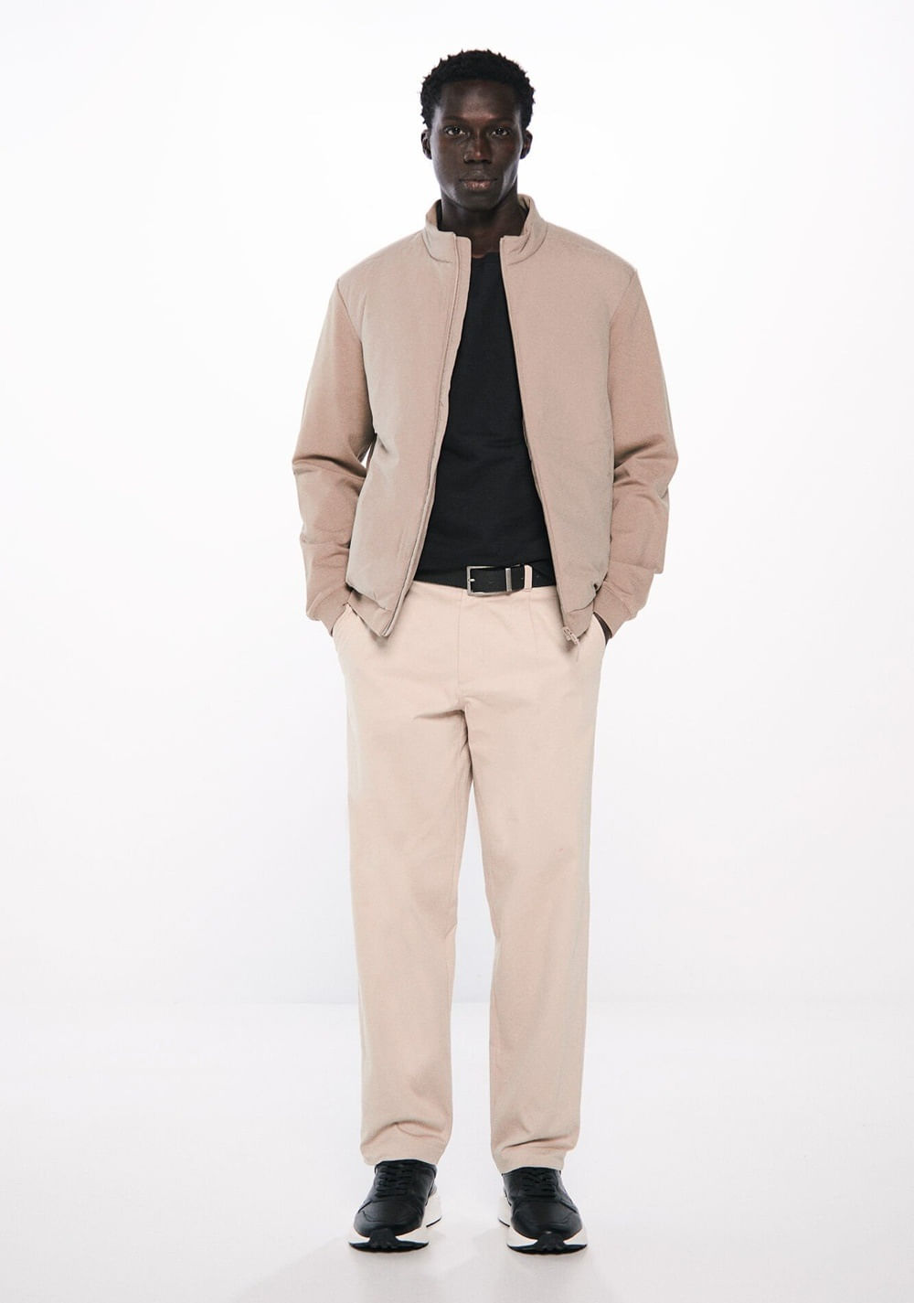 Pantalón Pliegues Wide Fit Springfield 7