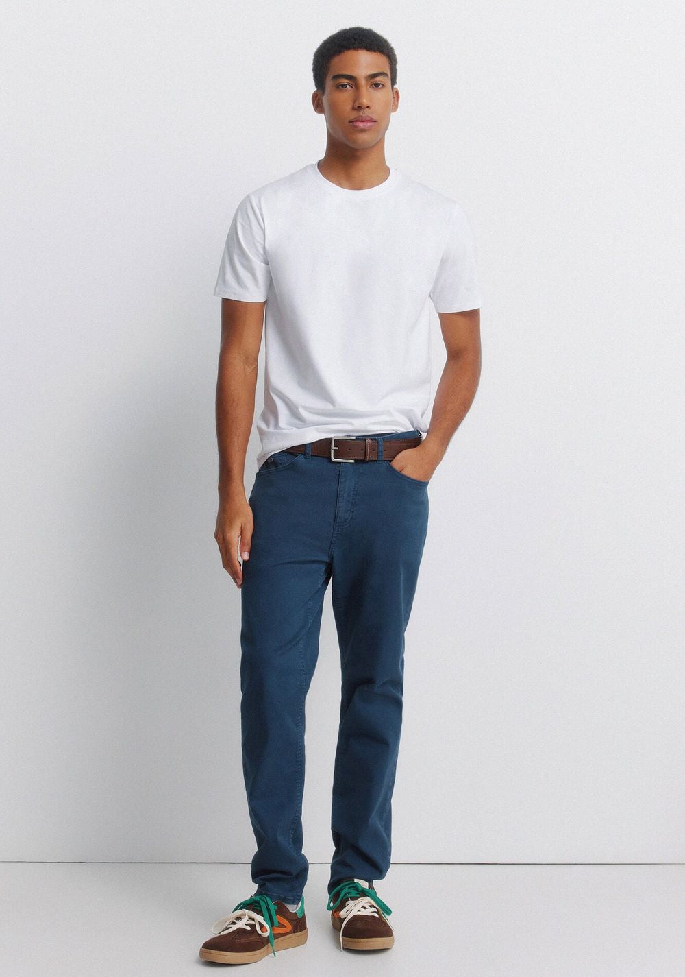 Pantalón Slim Fit de 5 Bolsillos Lavado Springfield 6