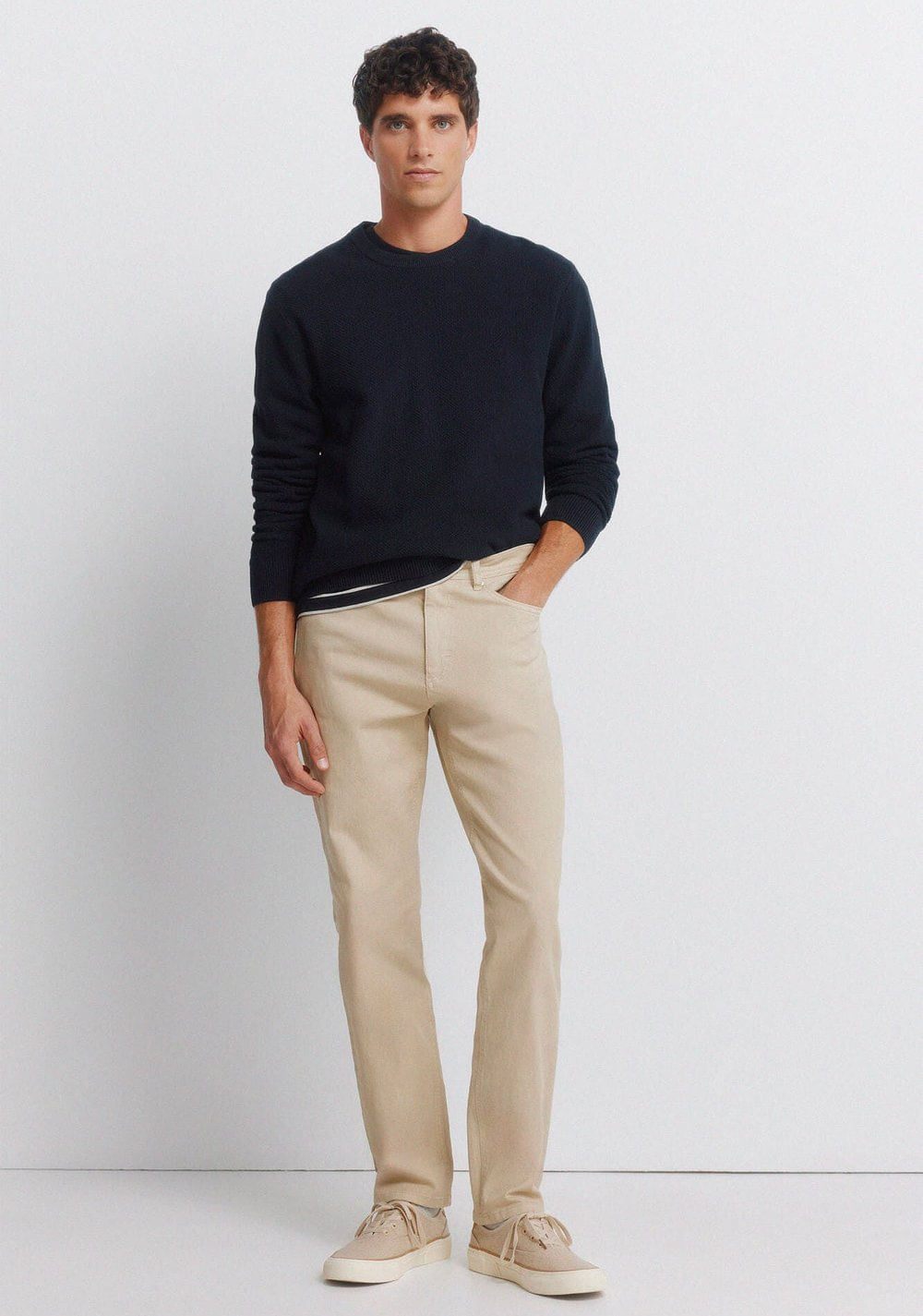 Pantalón Slim Fit de 5 Bolsillos Lavado Springfield 7