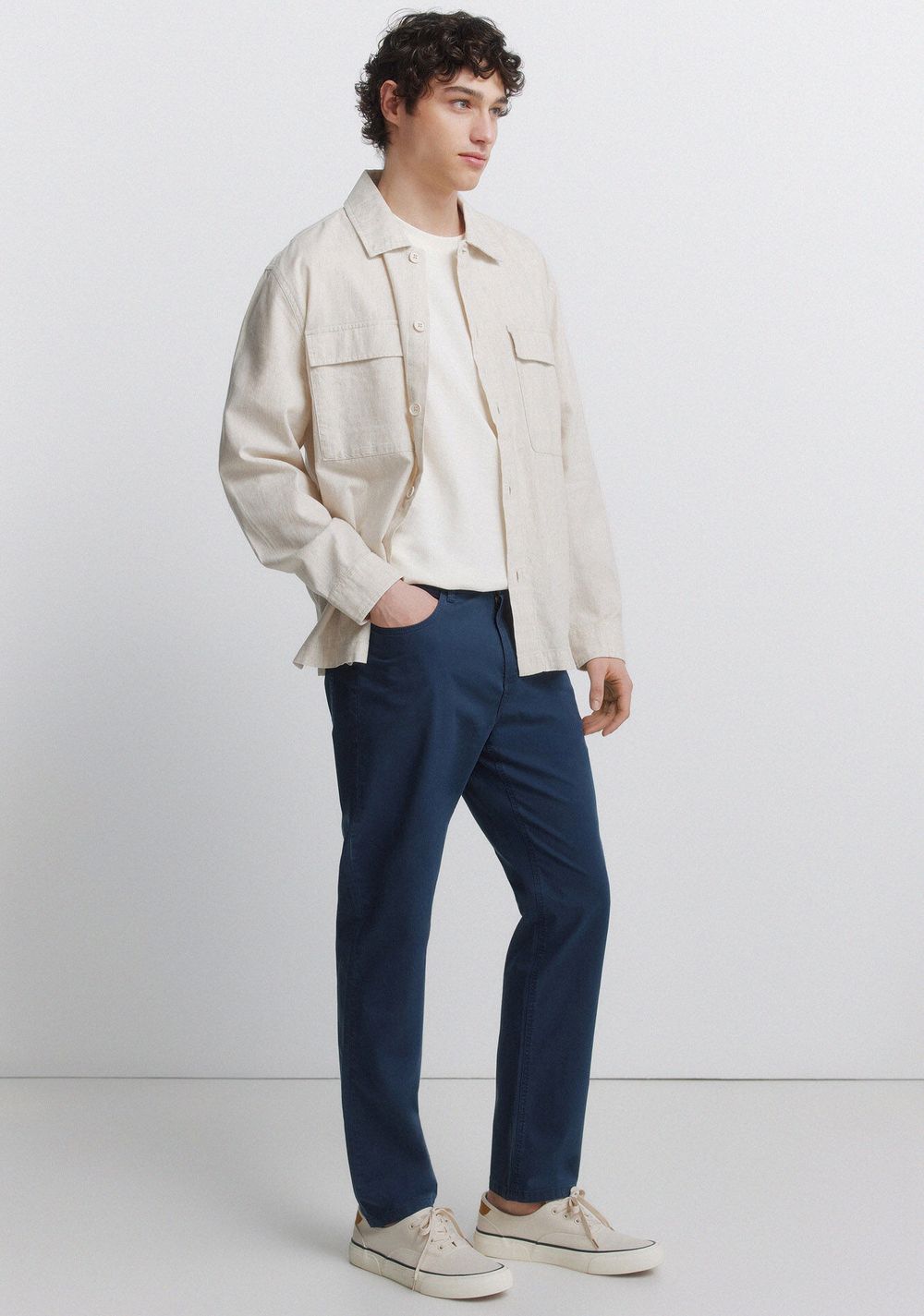 Pantalón Slim Fit de 5 Bolsillos Lavado Springfield 3