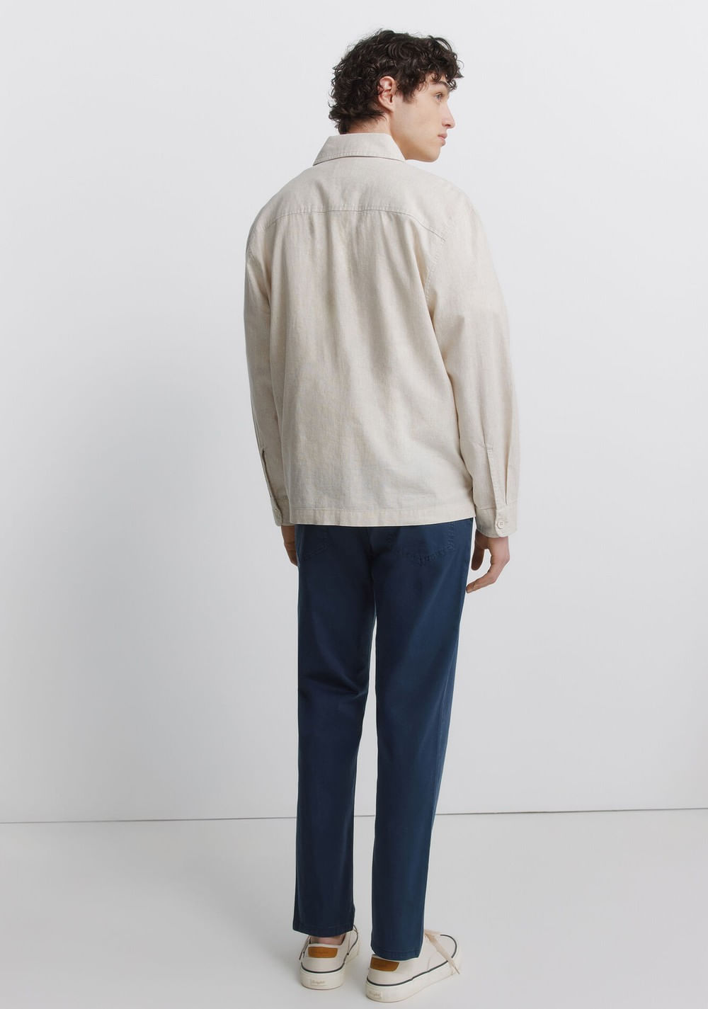 Pantalón Slim Fit de 5 Bolsillos Lavado Springfield 5