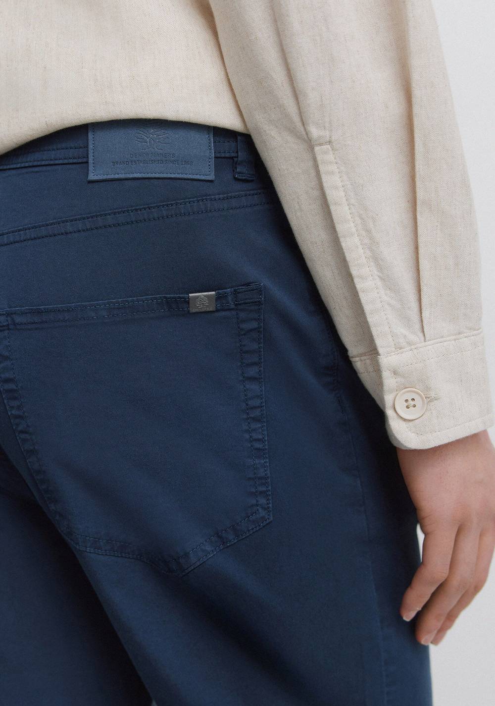 Pantalón Slim Fit de 5 Bolsillos Lavado Springfield 6