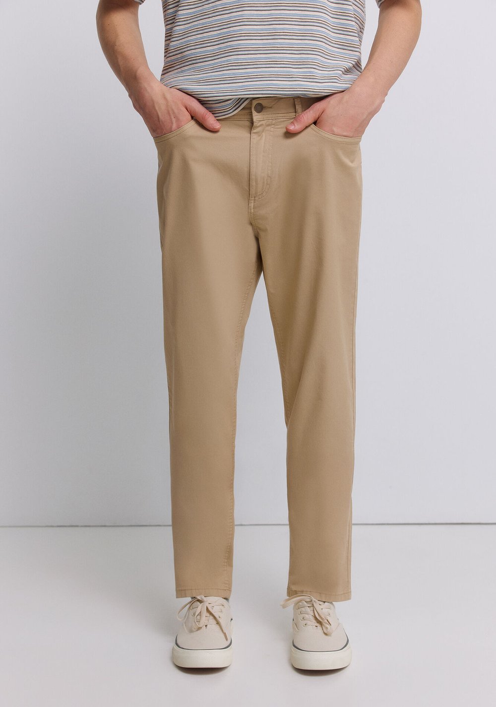 Pantalón Slim Fit de 5 Bolsillos Lavado Springfield