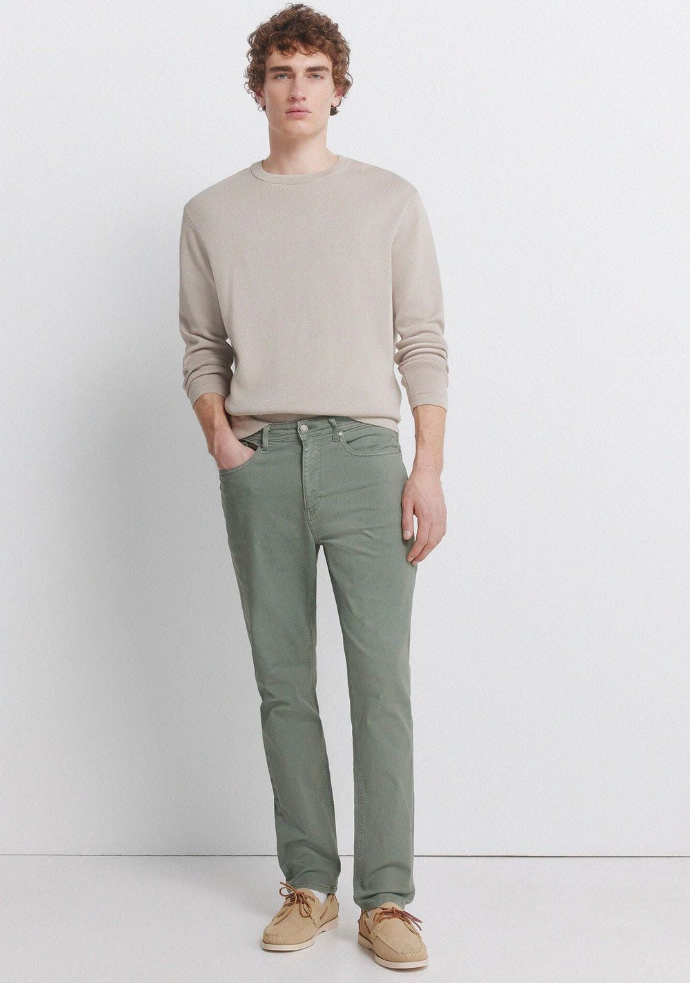Pantalón Slim Fit de 5 Bolsillos Lavado Springfield 6