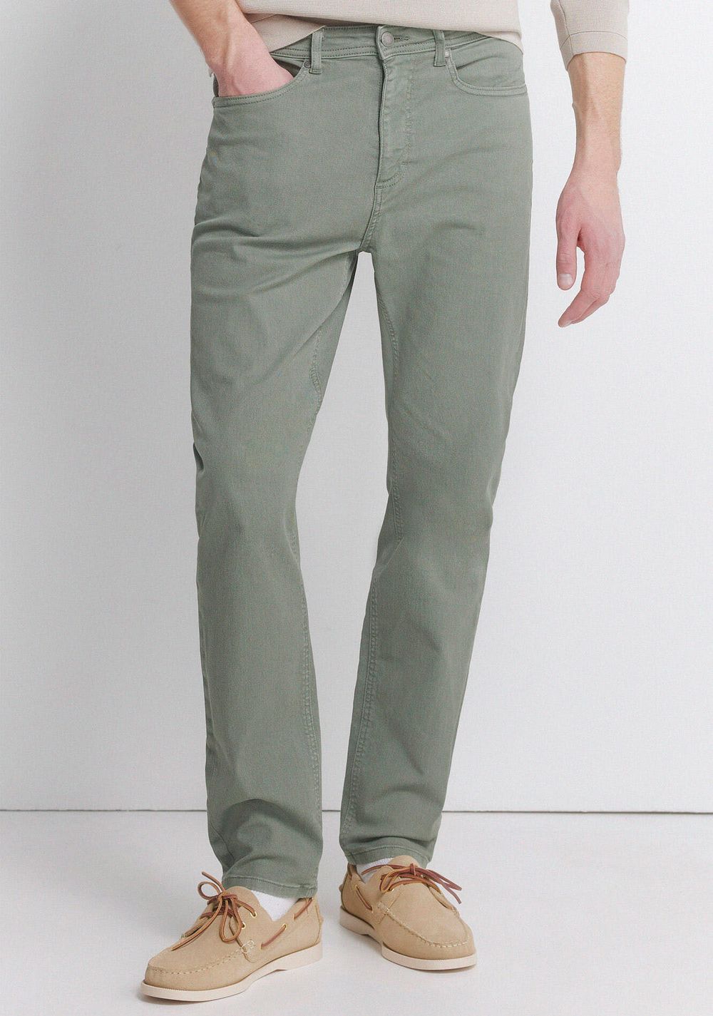 Pantalón Slim Fit de 5 Bolsillos Lavado Springfield