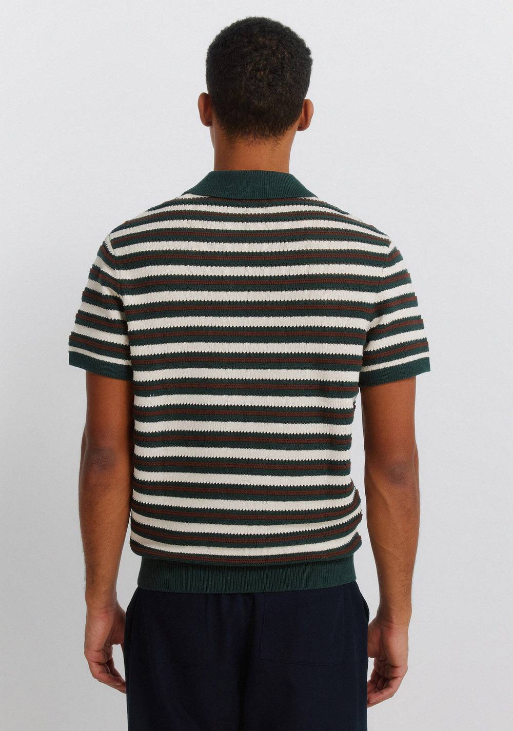 Polo con Estructura de Rayas Springfield 4