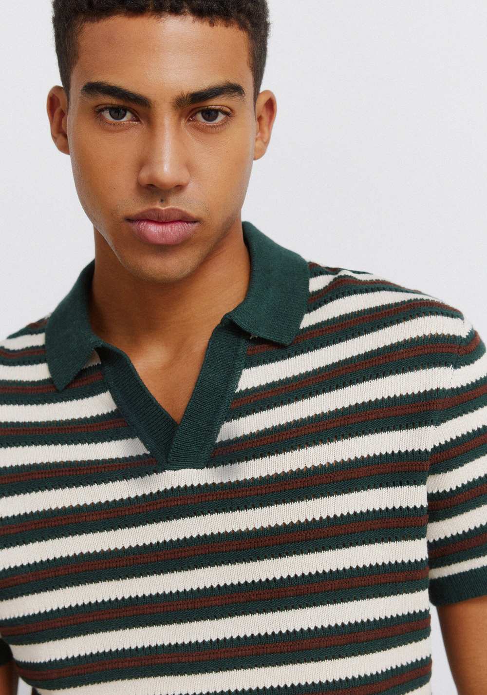 Polo con Estructura de Rayas Springfield 6