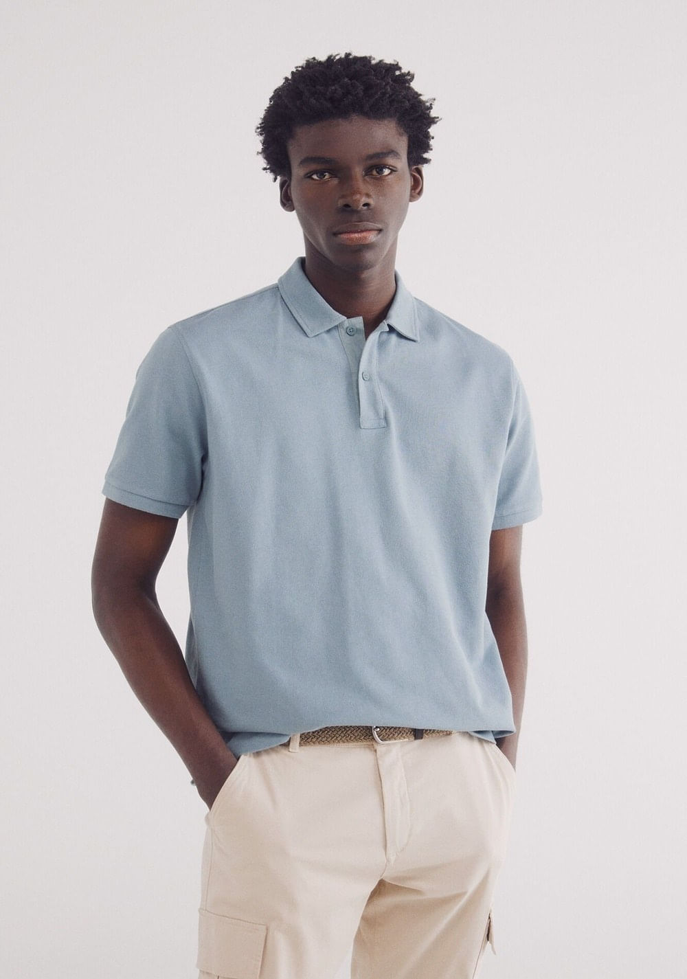 Polo Estructura Regular Fit Springfield Imagen Principal