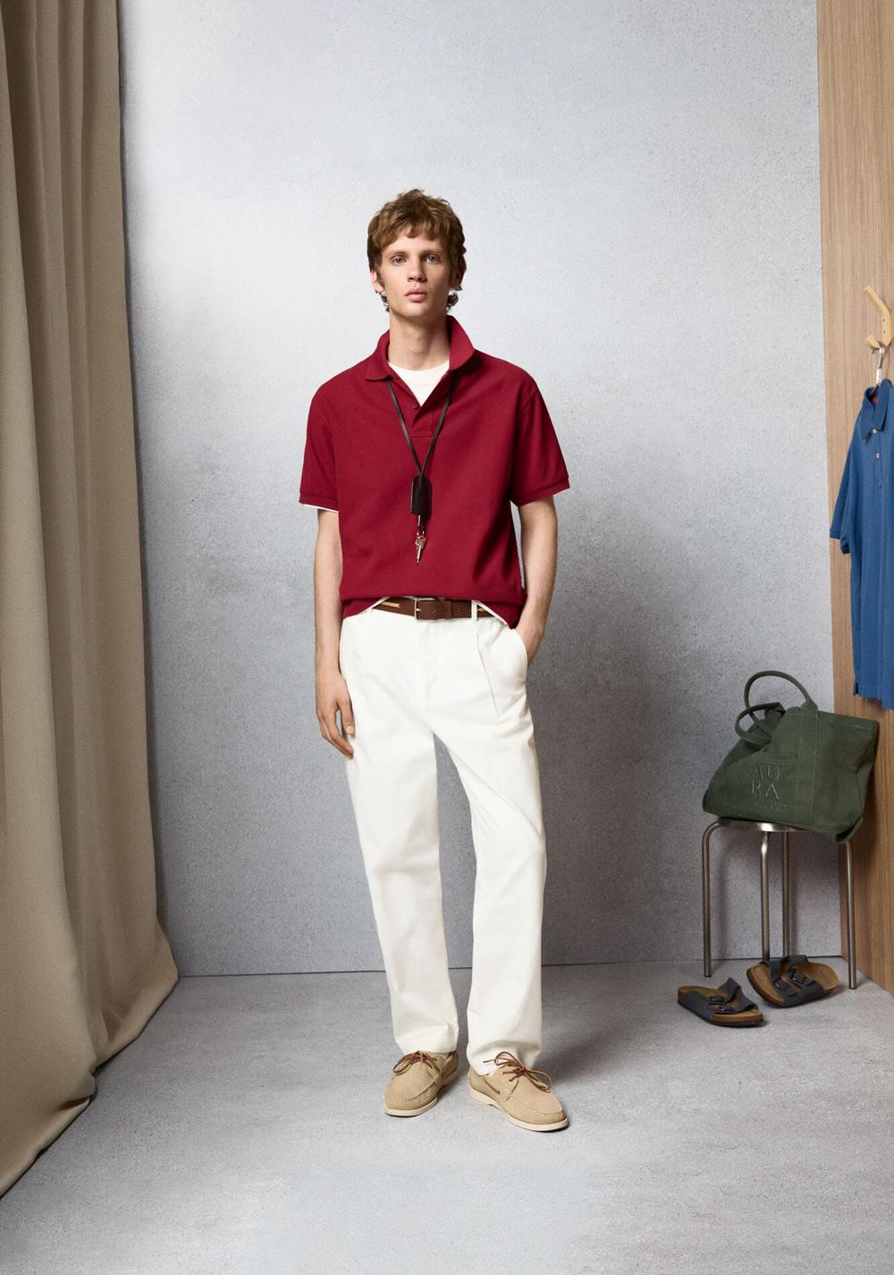 Polo de Estructura Regular Fit Springfield 4