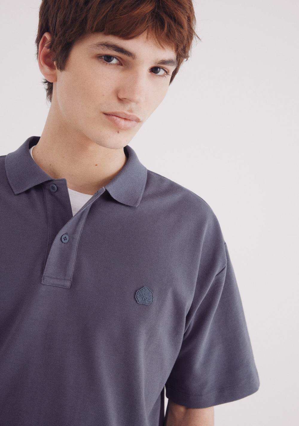 Polo Piqué Boxy Fit Springfield 5