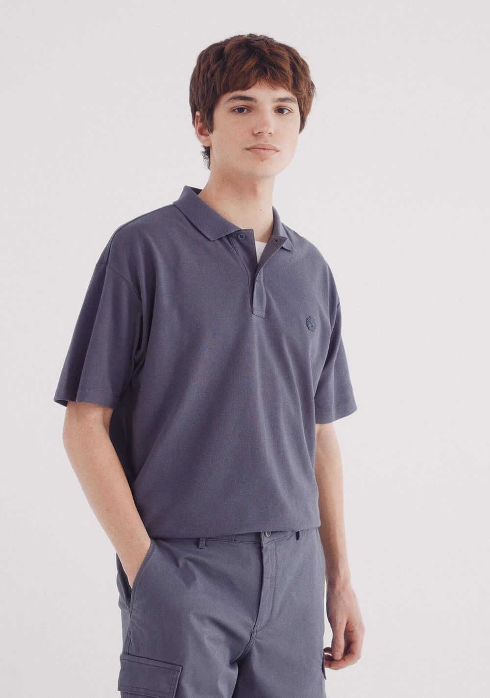Polo Piqué Boxy Fit Springfield Imagen Principal