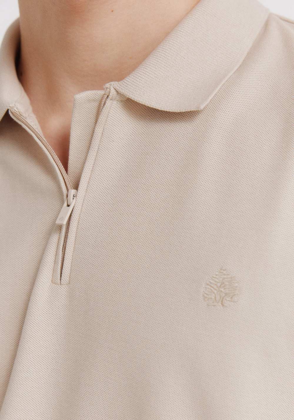 Polo de Piqué con Cierre Regular Fit Springfield 3