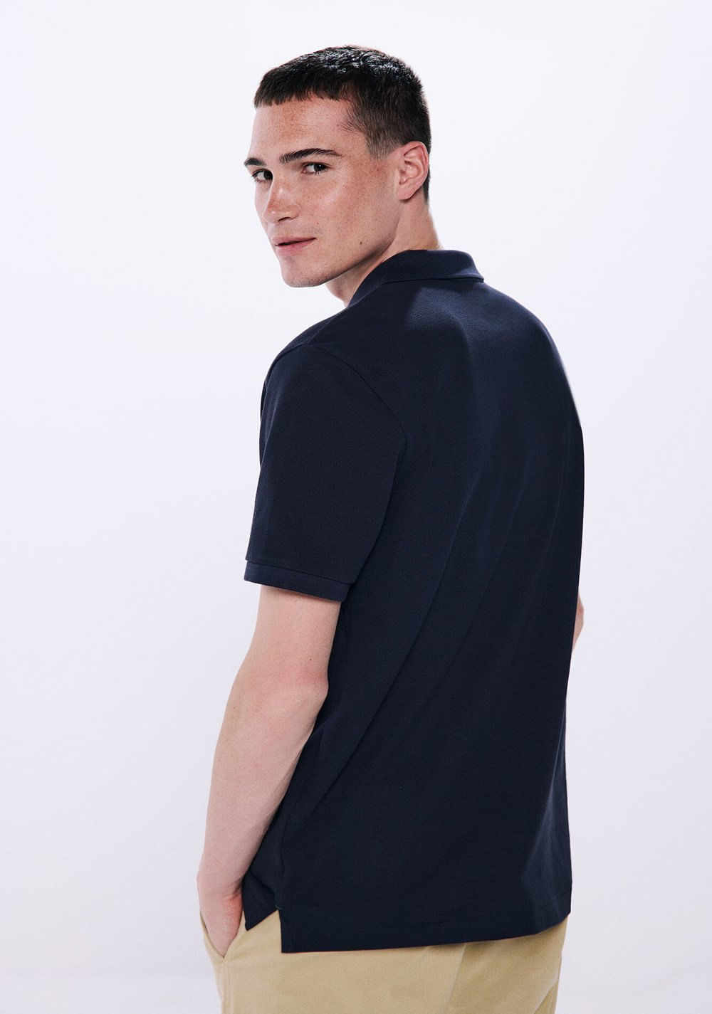 Polo Piqué Clásico Regular Fit Springfield 3