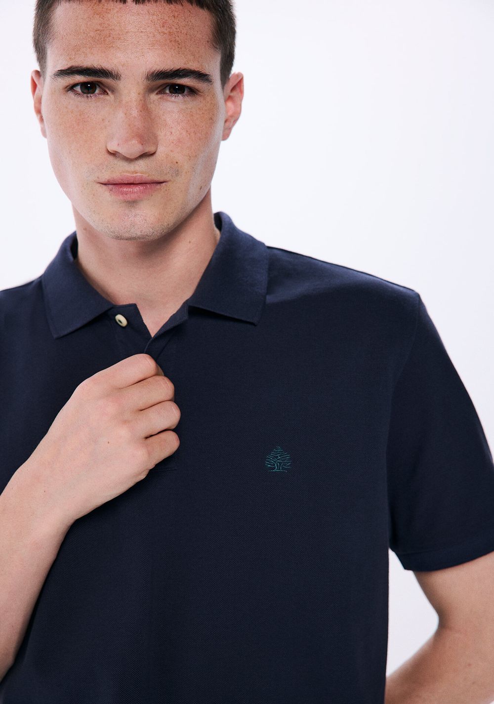 Polo Piqué Clásico Regular Fit Springfield 4