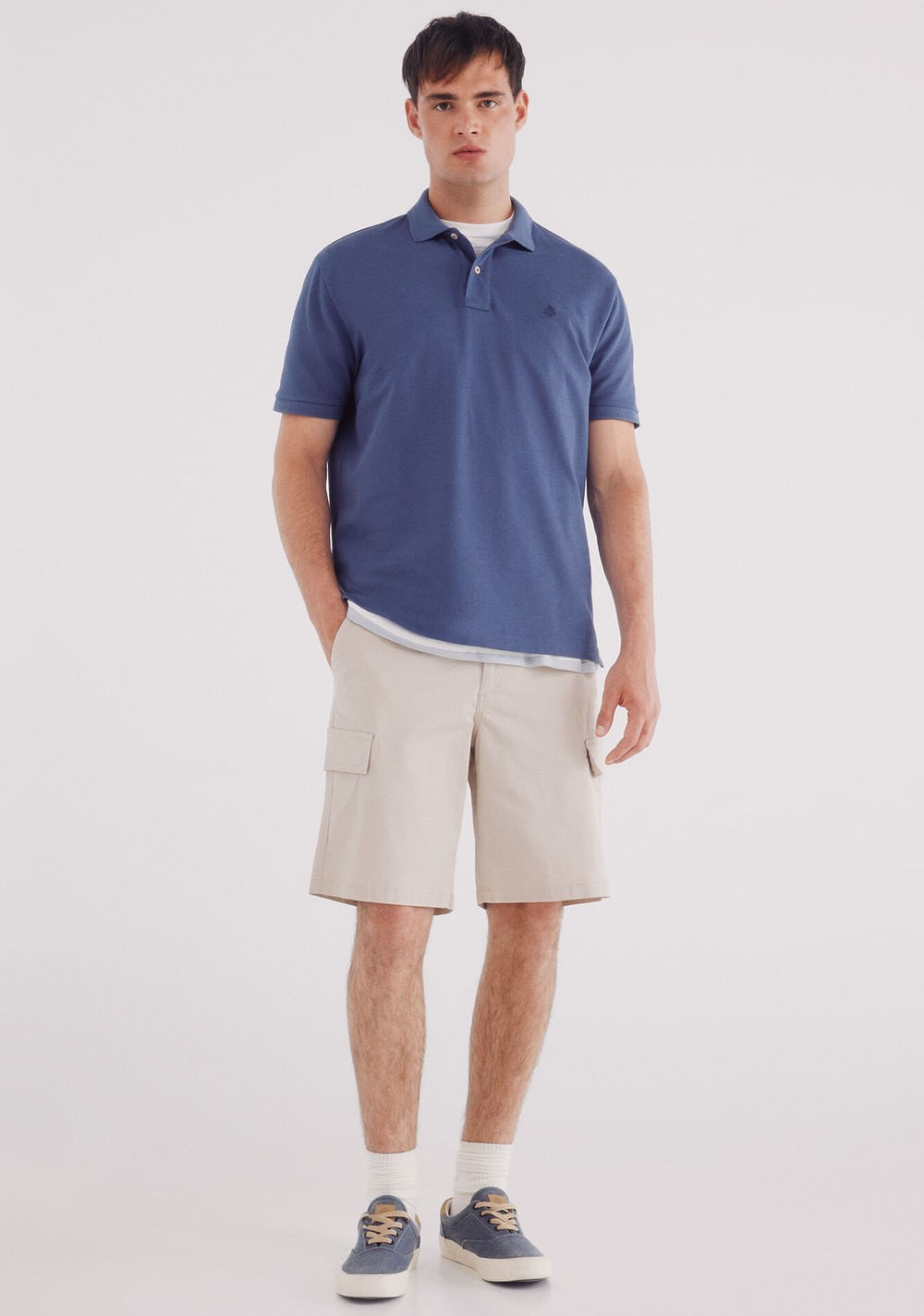 Polo Piqué Clásico Regular Fit Springfield 3