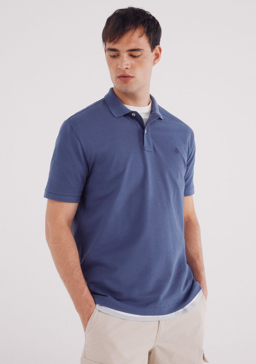 Polo Piqué Clásico Regular Fit Springfield Imagen Principal