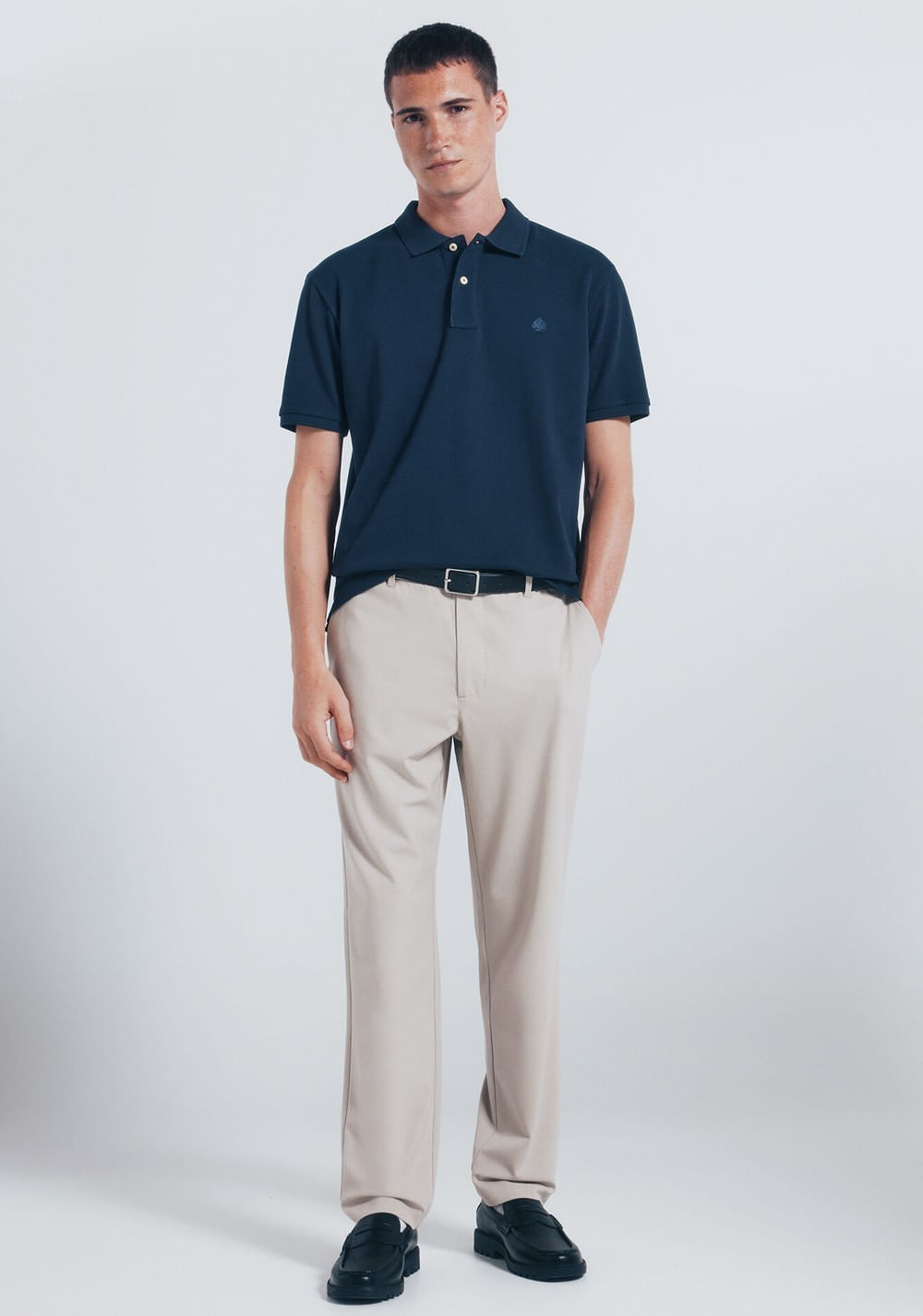 Polo Piqué Clásico Regular Fit Springfield 4