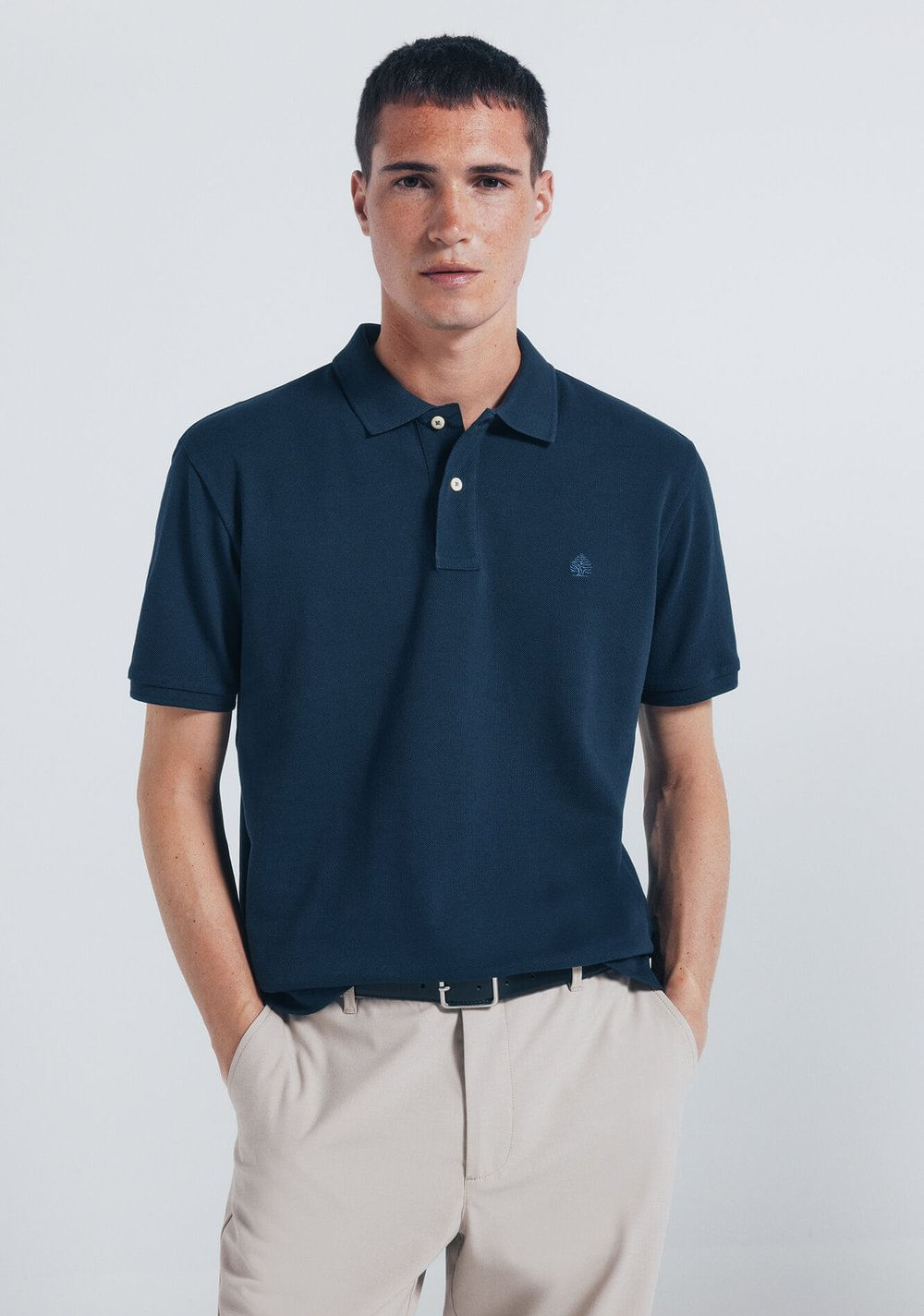 Polo Piqué Clásico Regular Fit Springfield Imagen Principal