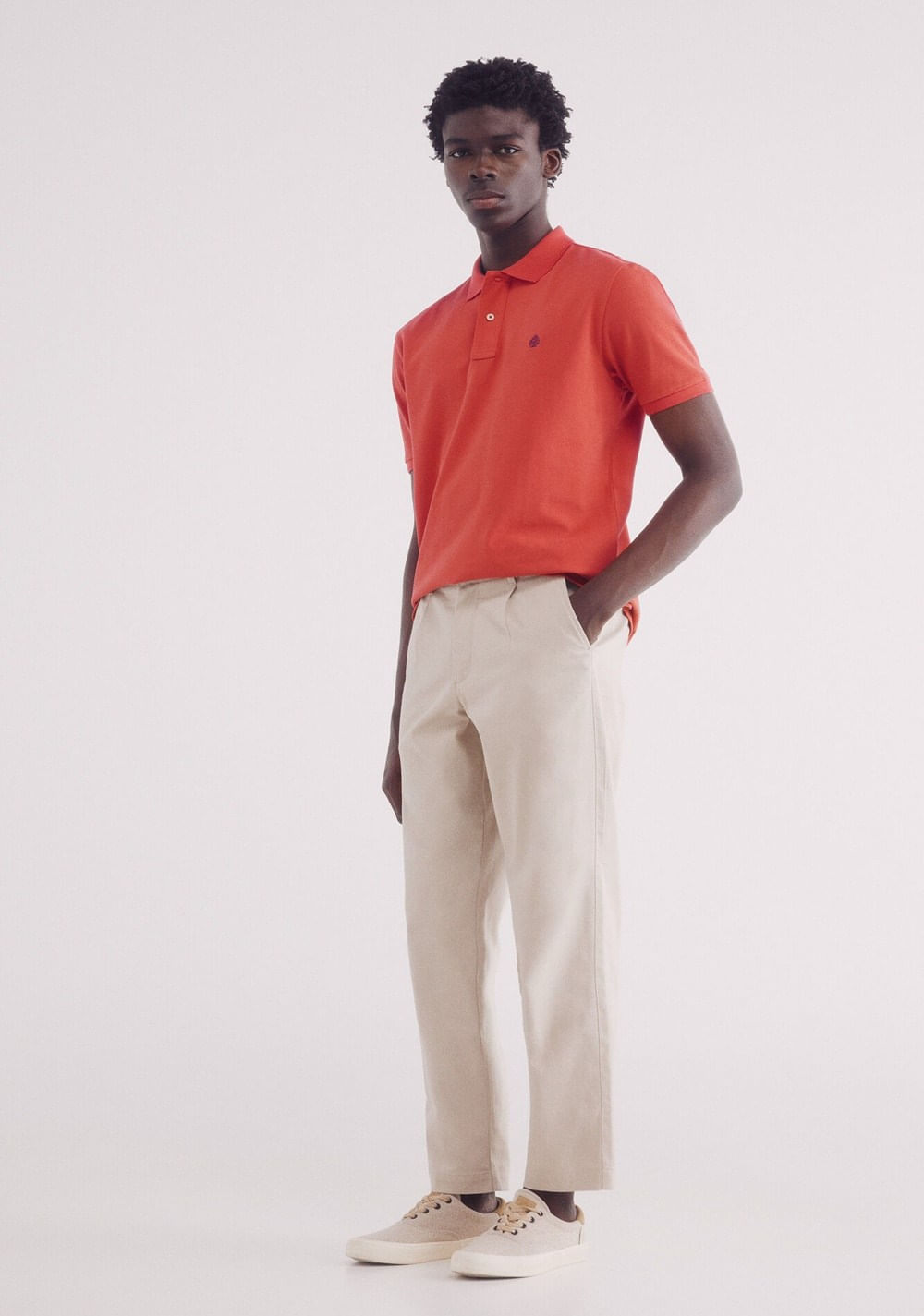 Polo Piqué Clásico Regular Fit Springfield 4