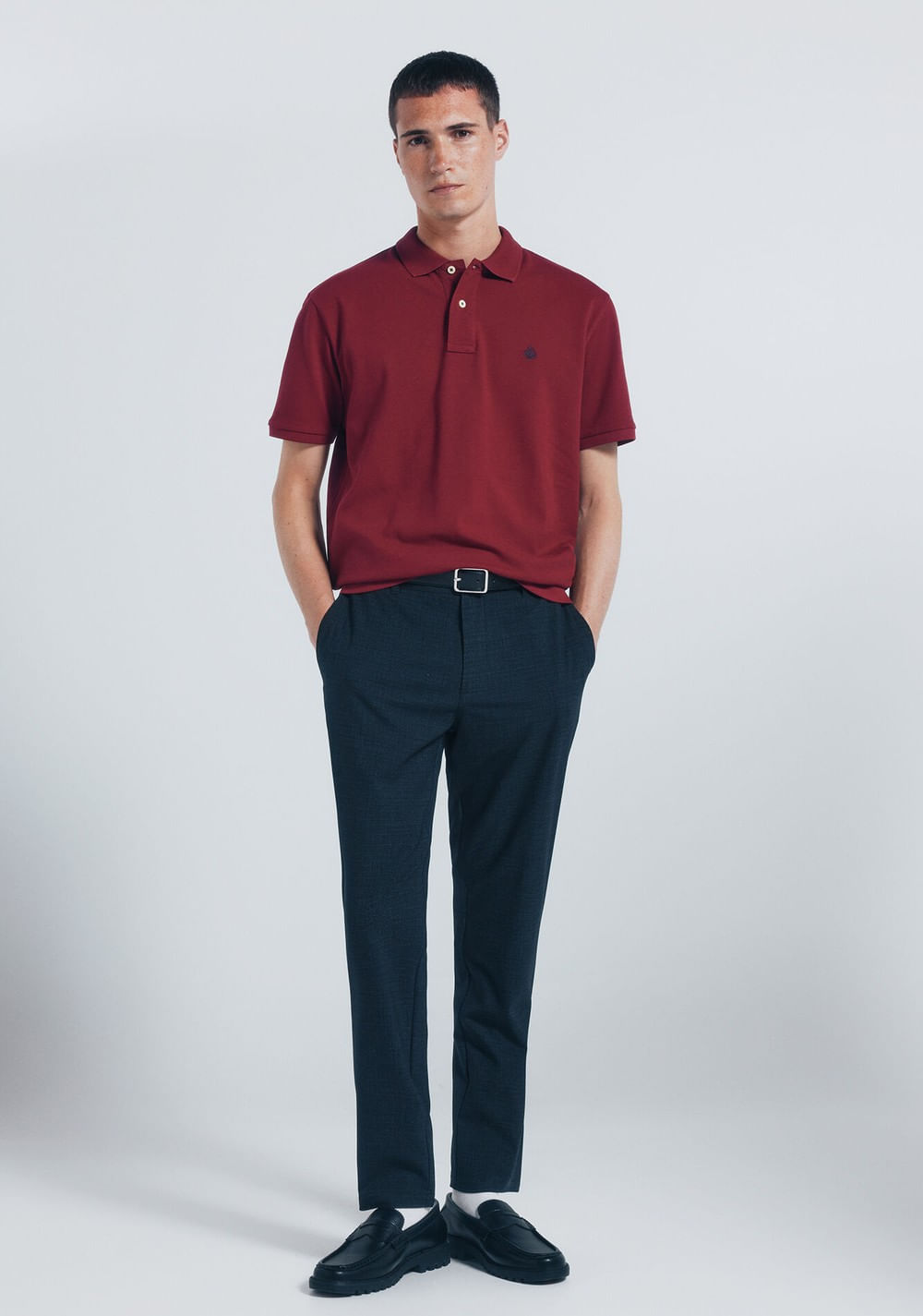 Polo Piqué Clásico Regular Fit Springfield 2