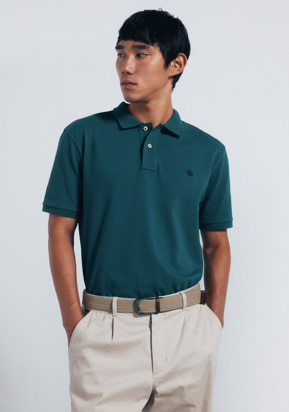Polo Piqué Clásico Regular Fit Springfield 3