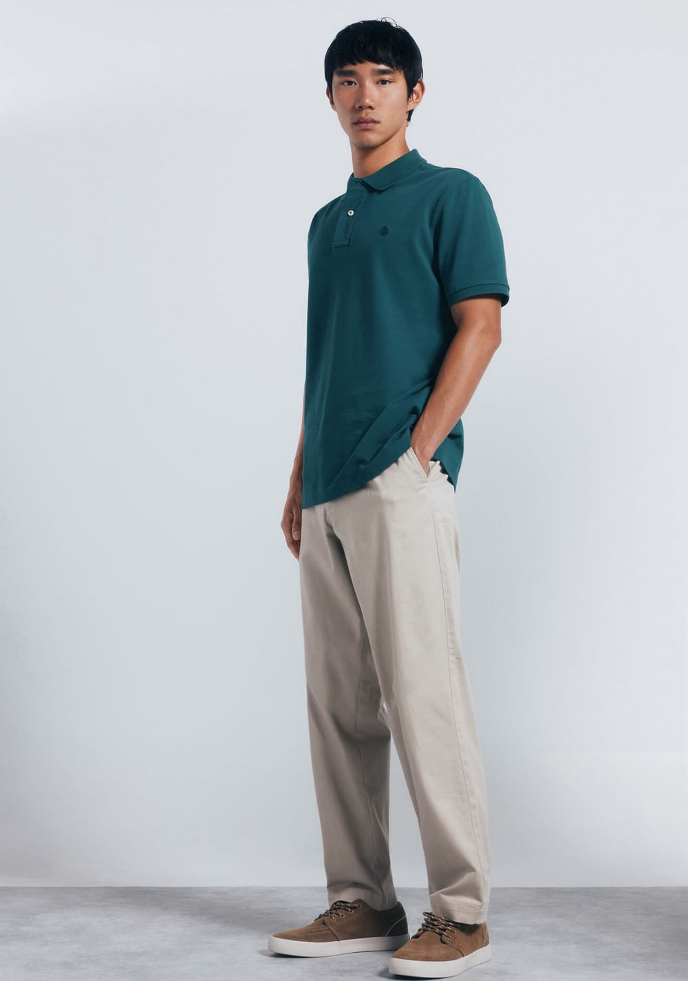 Polo Piqué Clásico Regular Fit Springfield 4