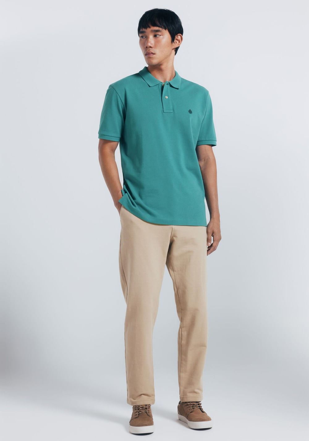 Polo Piqué Clásico Regular Fit Springfield 2