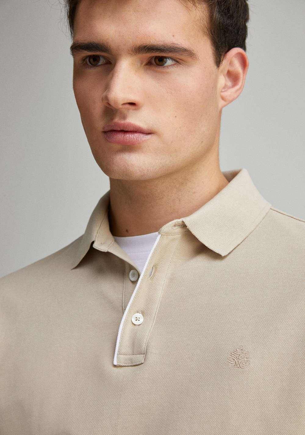 Polo Piqué Contraste Tapeta Slim Fit Springfield 5