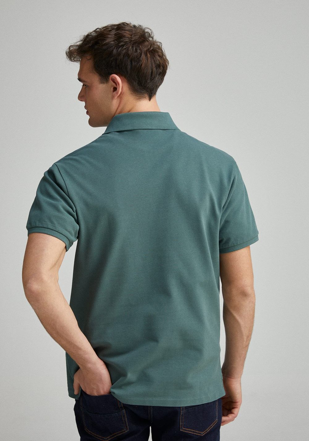 Polo Piqué Contraste Tapeta Slim Fit Springfield 2