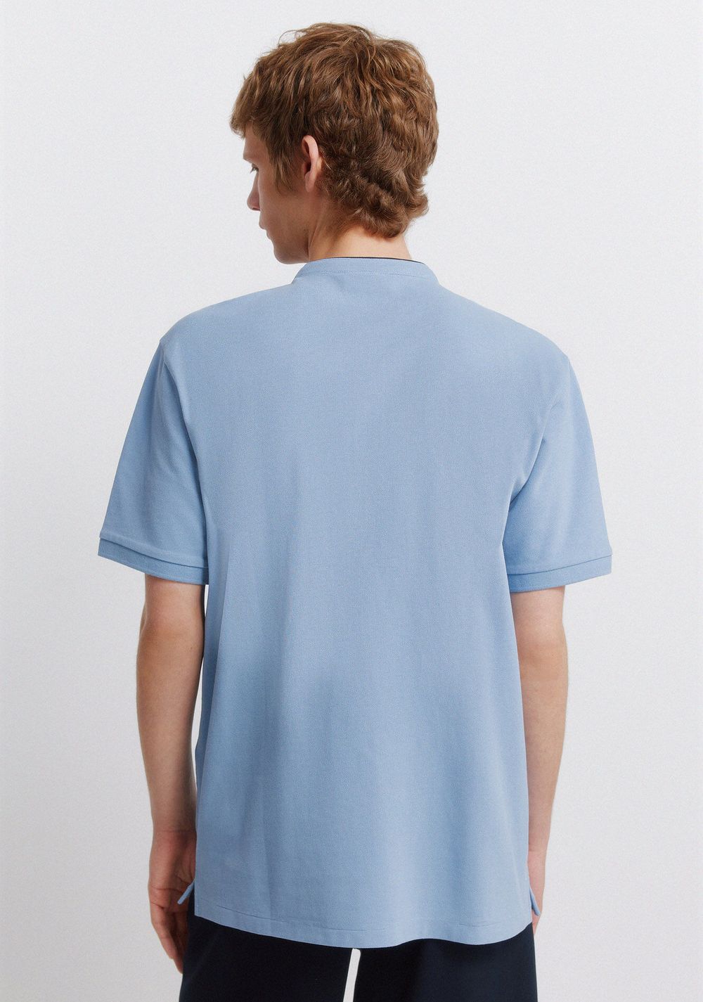 Polo de Piqué Cuello Mao Slim Fit Springfield 2