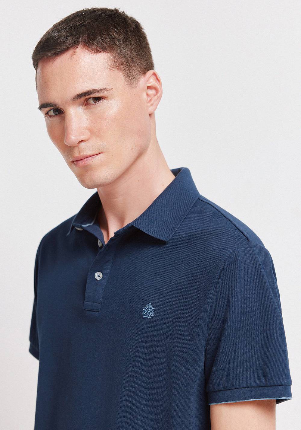 Polo Piqué de Puño de Contraste Slim Fit Springfield 3