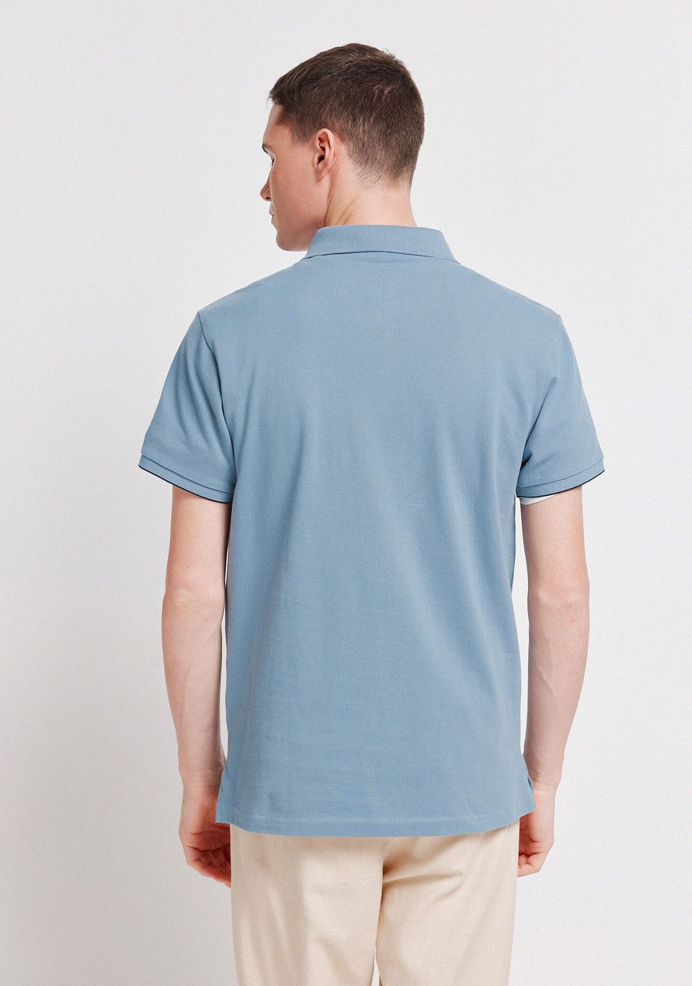 Polo Piqué de Puño de Contraste Slim Fit Springfield 2