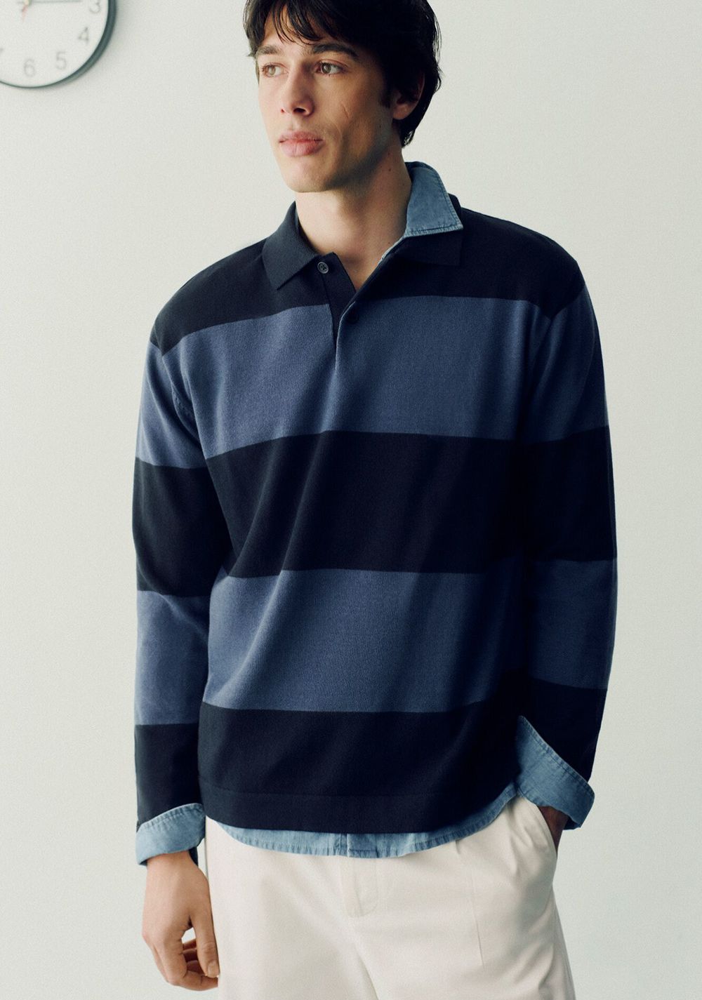 Polo de Rayas de Bloques de Springfield 6