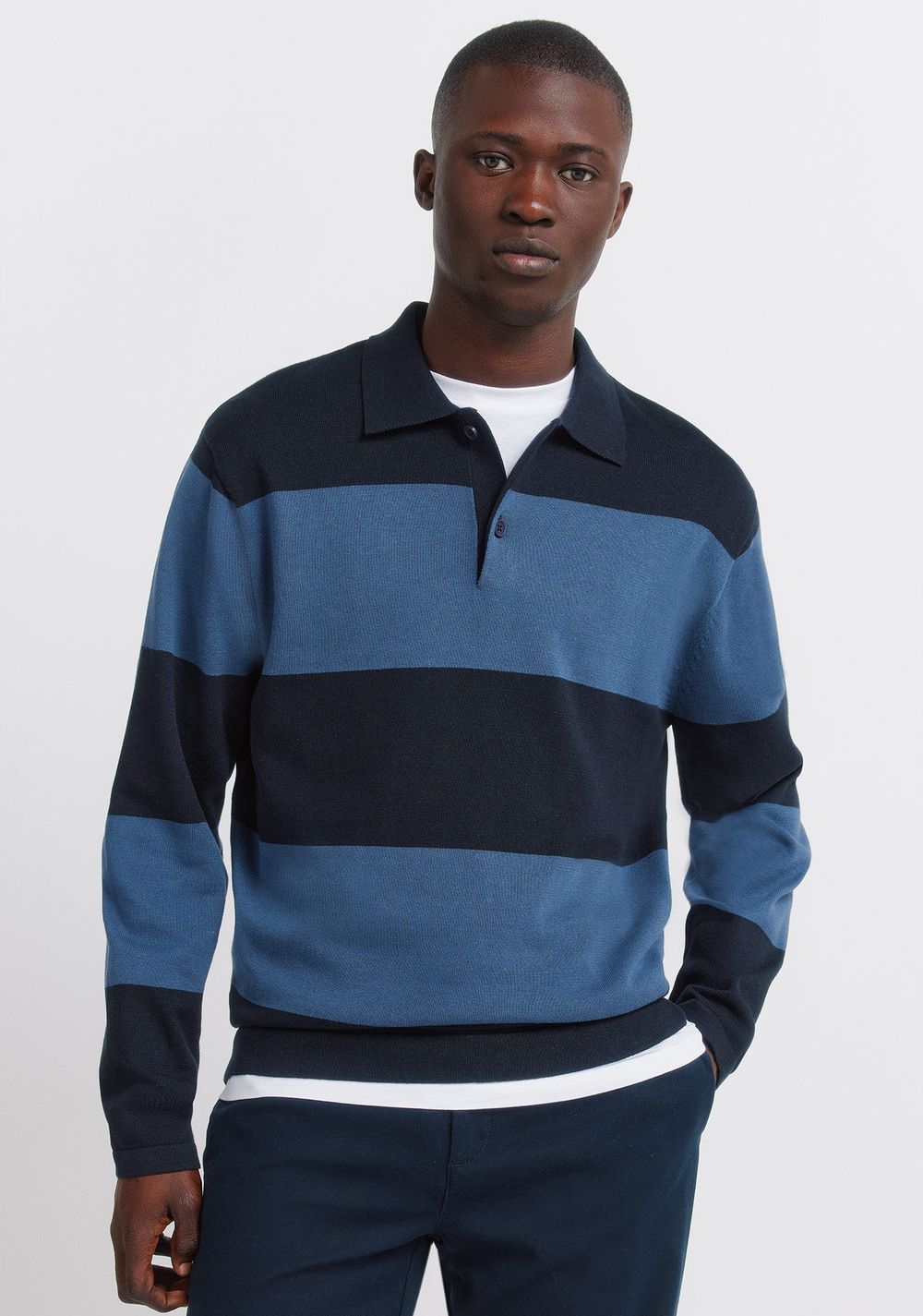 Polo de Rayas de Bloques de Springfield