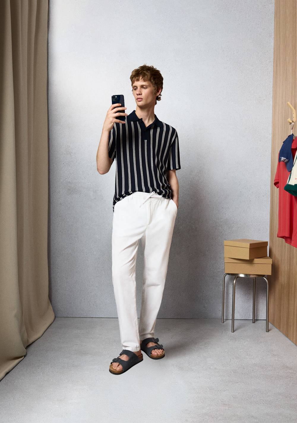 Polo de Rayas Regular Fit Springfield 5