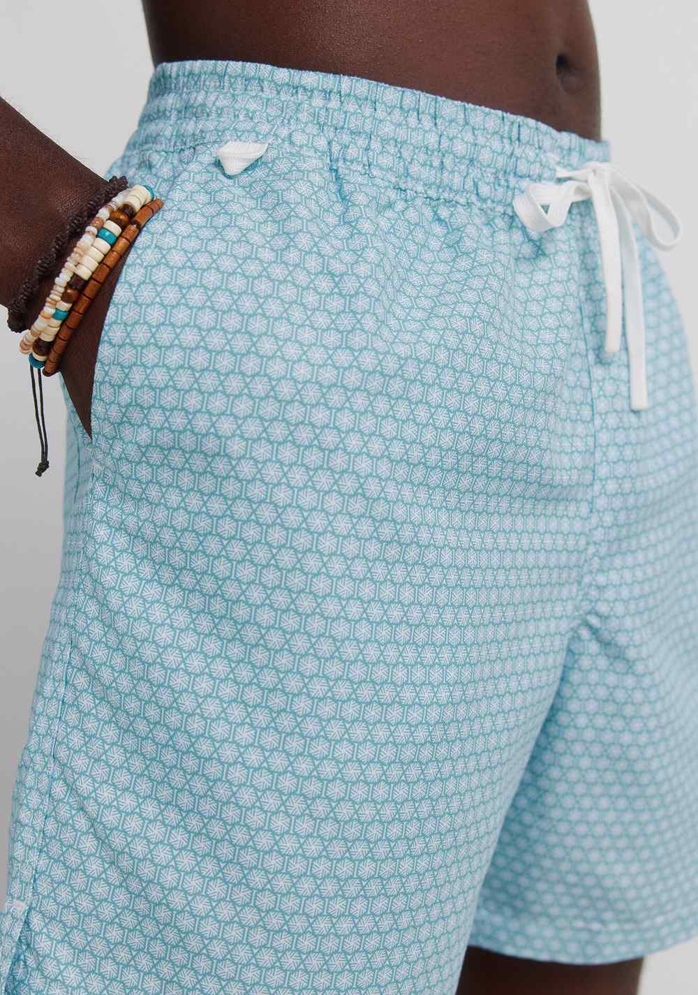 Short de Baño Estampado Geométrico Springfield 3