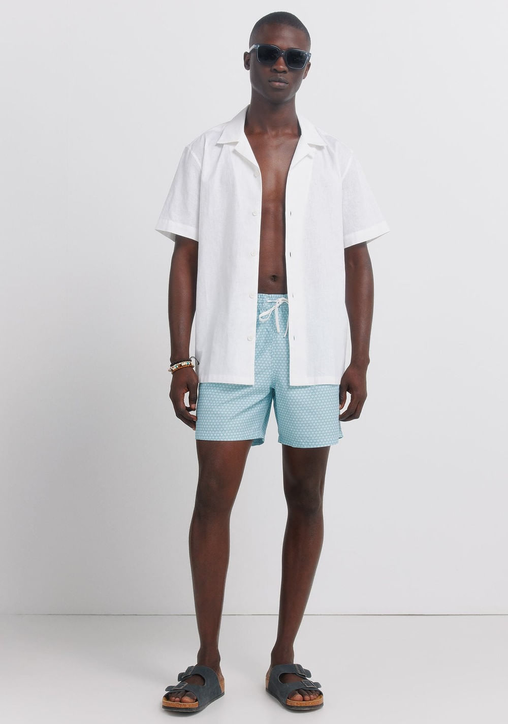 Short de Baño Estampado Geométrico Springfield 6