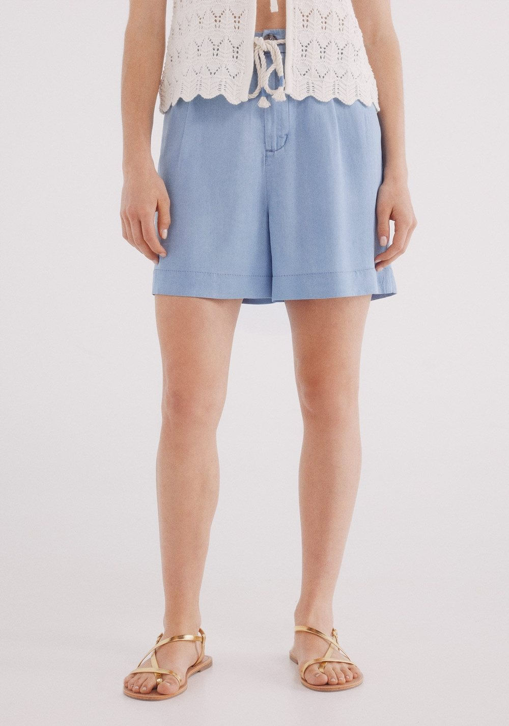 Shorts Cinturón Tencel Springfield Imagen Principal