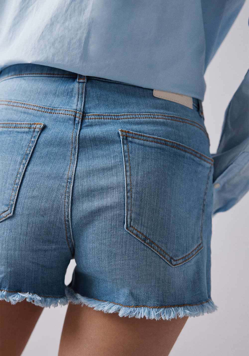 Shorts Jeans Comfort Desflecados Springfield 5