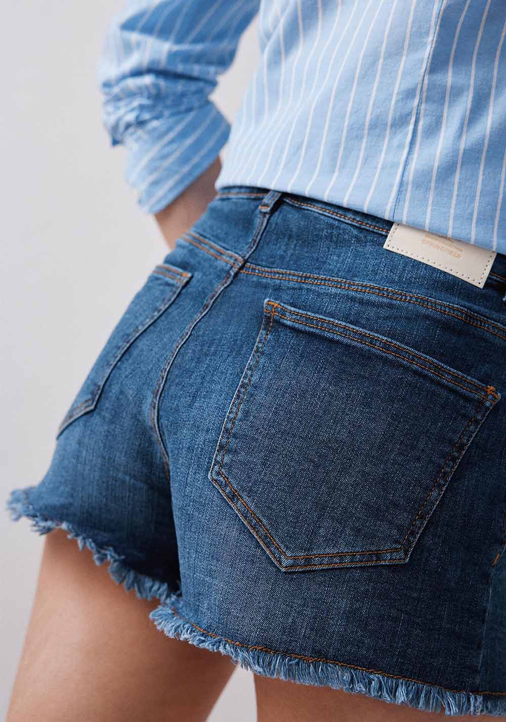 Shorts Jeans Comfort Desflecados Springfield 5