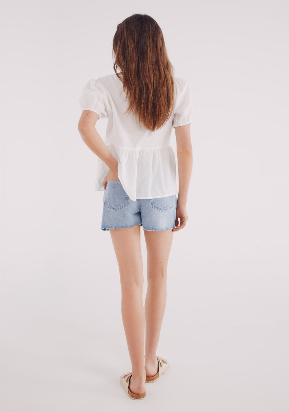 Shorts Jeans Ondas Springfield 4