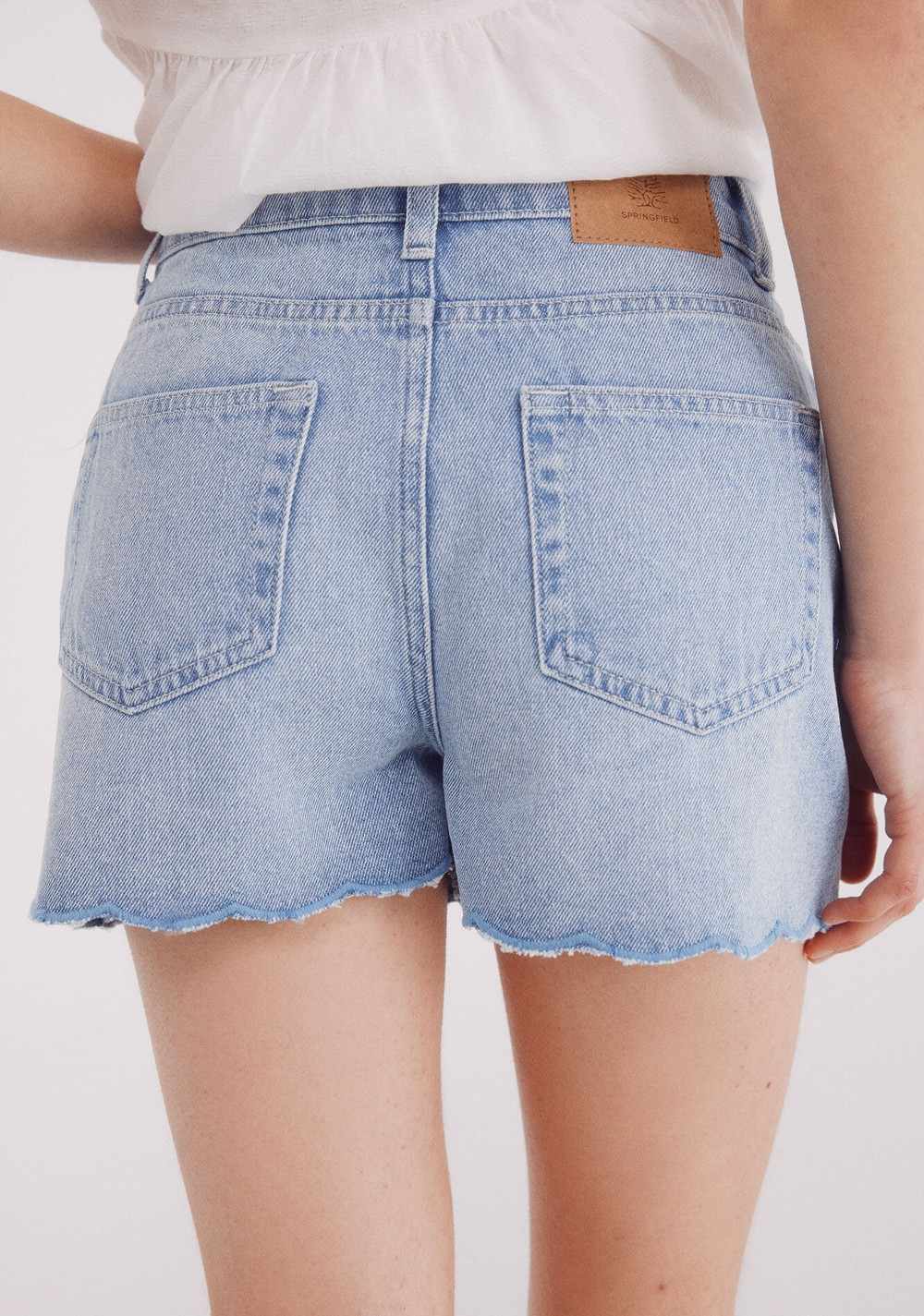 Shorts Jeans Ondas Springfield 6