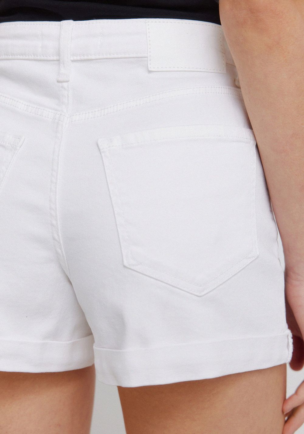 Shrots de Jeans de Tiro Medio Springfield 4